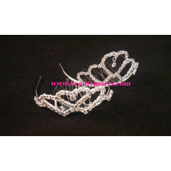 Rhinestone Wedding Mini Tiara 